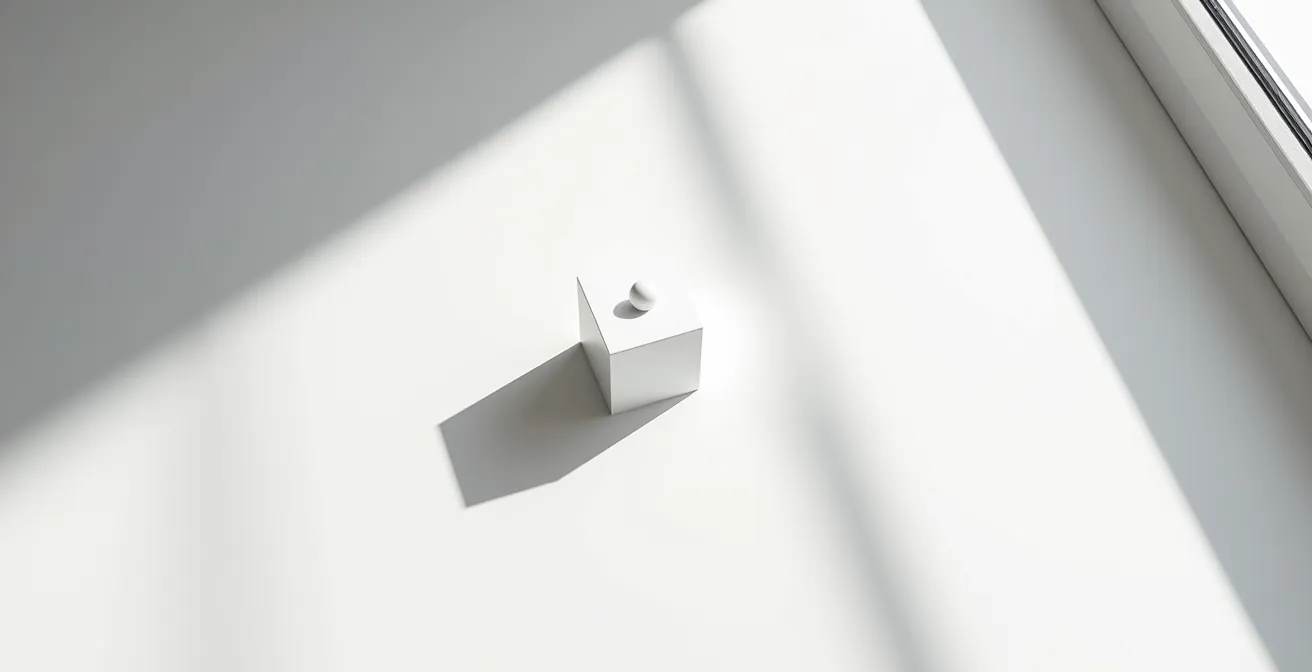 Design minimaliste de favicon montrant la simplification progressive d'un logo complexe