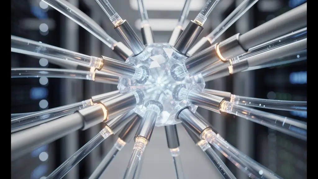 Architecture d'intégration avec hub de données centralisé