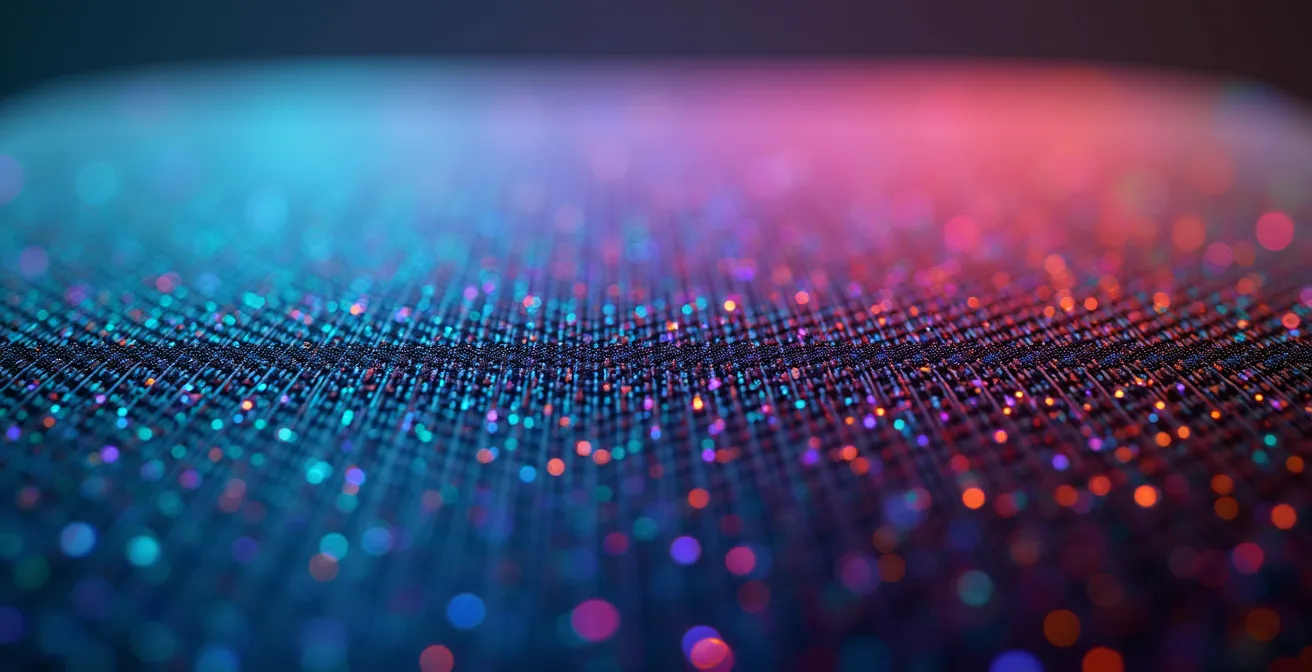 Vue macro d'une interface mobile montrant la hiérarchisation progressive du contenu