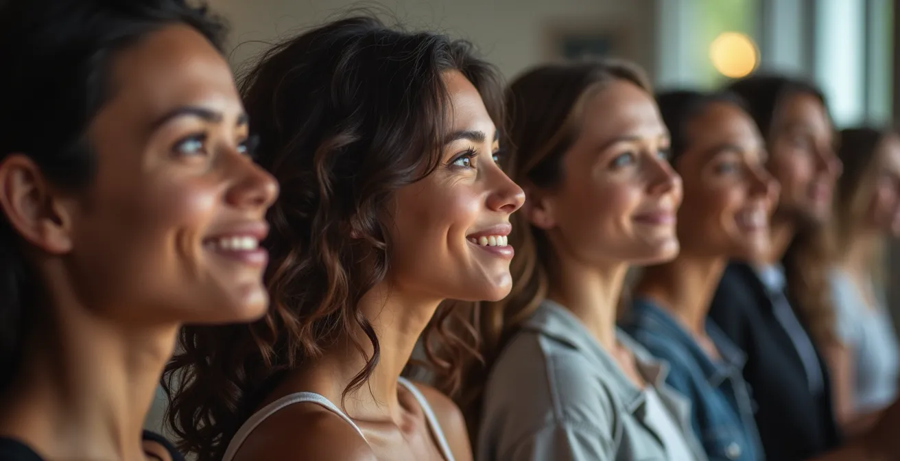 Représentation humaine et émotionnelle de la dynamique de groupe et de l'influence sociale