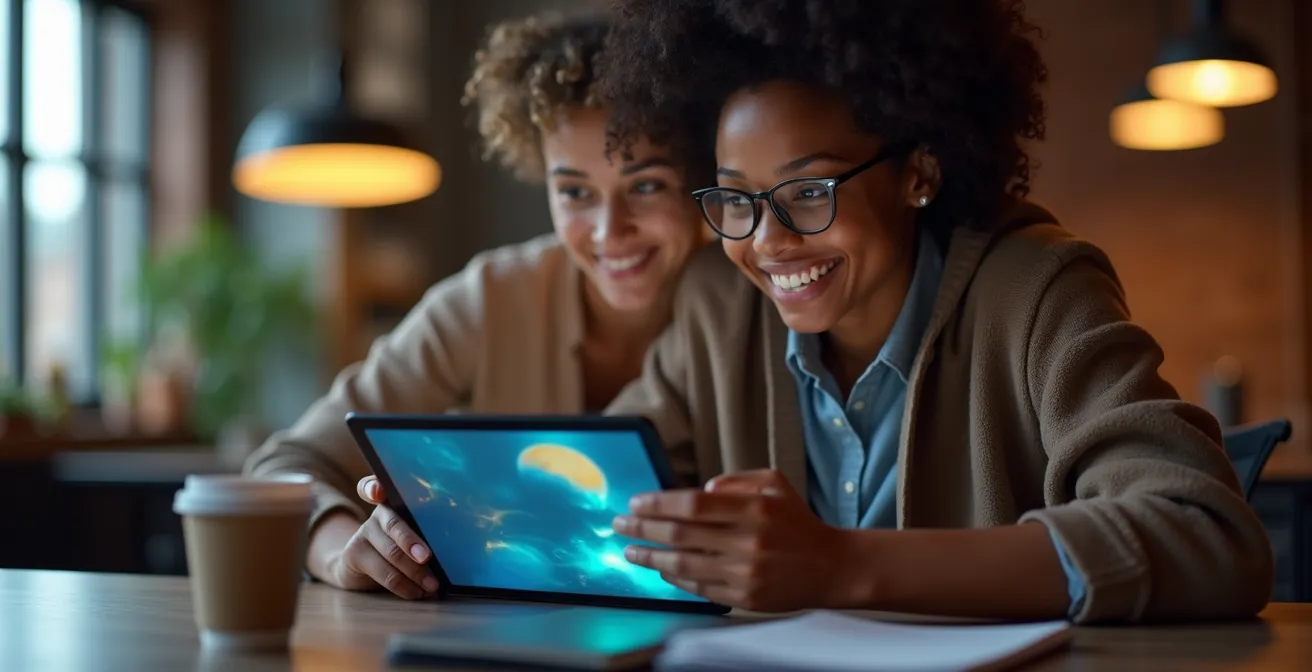 Représentation visuelle de la synergie entre formats courts et longs en publicité vidéo